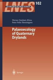 Cover von Palaeoecology of Quaternary Drylands