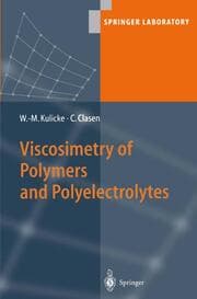 Cover von Viscosimetry of Polymers and Polyelectrolytes