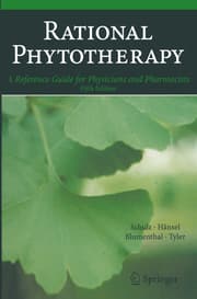 Cover von Rational Phytotherapy
