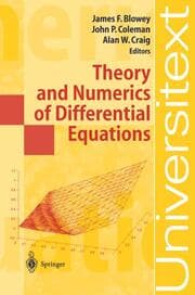 Cover von Theory and Numerics of Differential Equations