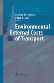 Cover von Environmental External Costs of Transport