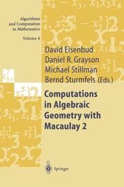 Cover von Computations in Algebraic Geometry with Macaulay 2