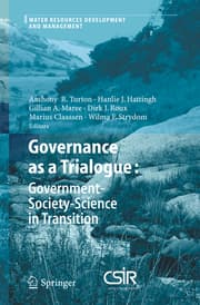 Cover von Governance as a Trialogue: Government-Society-Science in Transition