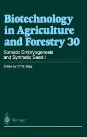 Cover von Somatic Embryogenesis and Synthetic Seed I