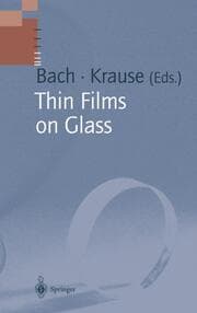 Cover von Thin Films on Glass