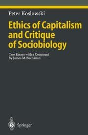 Cover von Ethics of Capitalism and Critique of Sociobiology