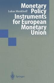 Cover von Monetary Policy Instruments for European Monetary Union
