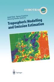 Cover von Tropospheric Modelling and Emission Estimation