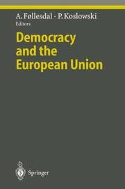 Cover von Democracy and the European Union