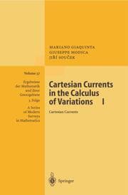 Cover von Cartesian Currents in the Calculus of Variations I