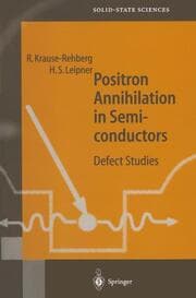 Cover von Positron Annihilation in Semiconductors