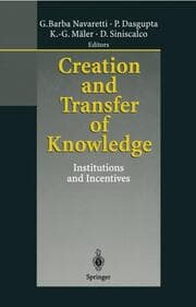 Cover von Creation and Transfer of Knowledge