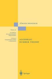 Cover von Algebraic Number Theory