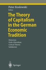 Cover von The Theory of Capitalism in the German Economic Tradition