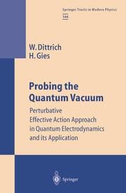 Cover von Probing the Quantum Vacuum