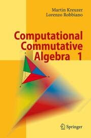 Cover von Computational Commutative Algebra 1