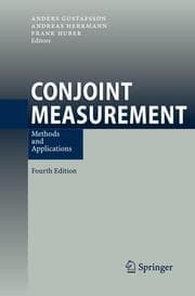 Cover von Conjoint Measurement