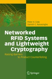 Cover von Networked RFID Systems and Lightweight Cryptography