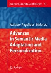 Cover von Advances in Semantic Media Adaptation and Personalization