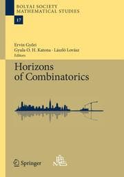 Cover von Horizons of Combinatorics