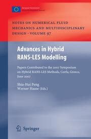 Cover von Advances in Hybrid RANS-LES Modelling