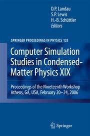 Cover von Computer Simulation Studies in Condensed-Matter Physics XIX