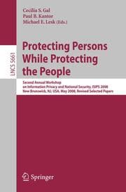 Cover von Protecting Persons While Protecting the People
