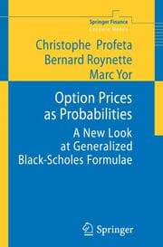Cover von Option Prices as Probabilities