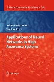 Cover von Applications of Neural Networks in High Assurance Systems
