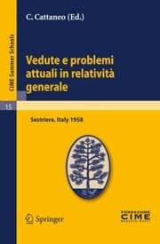 Cover von Vedute e problemi attuali in relatività generale
