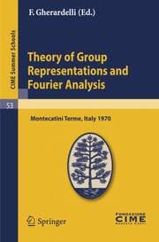 Cover von Theory of Group Representations and Fourier Analysis
