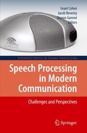 Cover von Speech Processing in Modern Communication