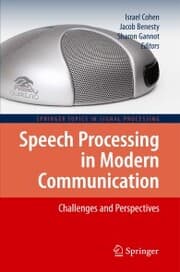 Cover von Speech Processing in Modern Communication
