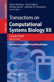Cover von Transactions on Computational Systems Biology 12