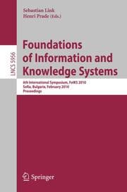 Cover von Foundations of Information and Knowledge Systems