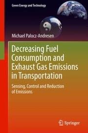 Cover von Decreasing Fuel Consumption and Exhaust Gas Emissions in Transportation