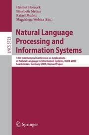 Cover von Natural Language Processing and Information Systems
