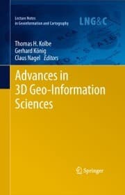Cover von Advances in 3D Geo-Information Sciences