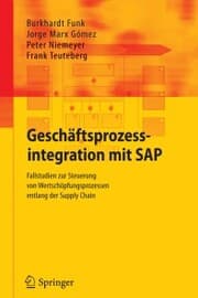 Cover von Geschäftsprozessintegration mit SAP
