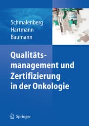 Cover von Qualitätsmanagement und Zertifizierung in der Onkologie