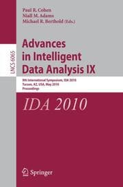 Cover von Advances in Intelligent Data Analysis IX