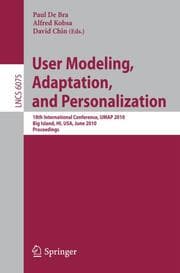 Cover von User Modeling, Adaptation, and Personalization