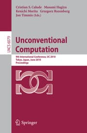 Cover von Unconventional Computation