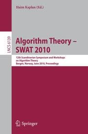 Cover von Algorithm Theory - SWAT 2010