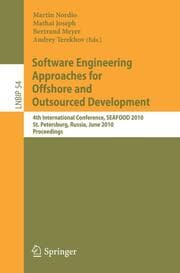 Cover von Software Engineering Approaches for Offshore and Outsourced Development