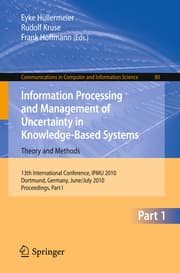 Cover von Information Processing and Management of Uncertainty in Knowledge-Based Systems
