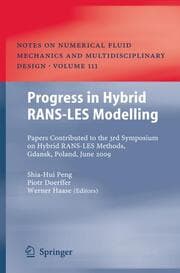 Cover von Progress in Hybrid RANS-LES Modelling