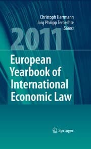 Cover von European Yearbook of International Economic Law 2011