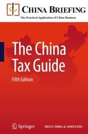 Cover von The China Tax Guide