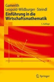 Cover von Einführung in die Wirtschaftsmathematik